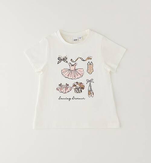 Kız Çocuk 3'lü Kombin Set-Pembe Kolej Ceket, tshirt ve İspanyol Paça Pantolon - 2